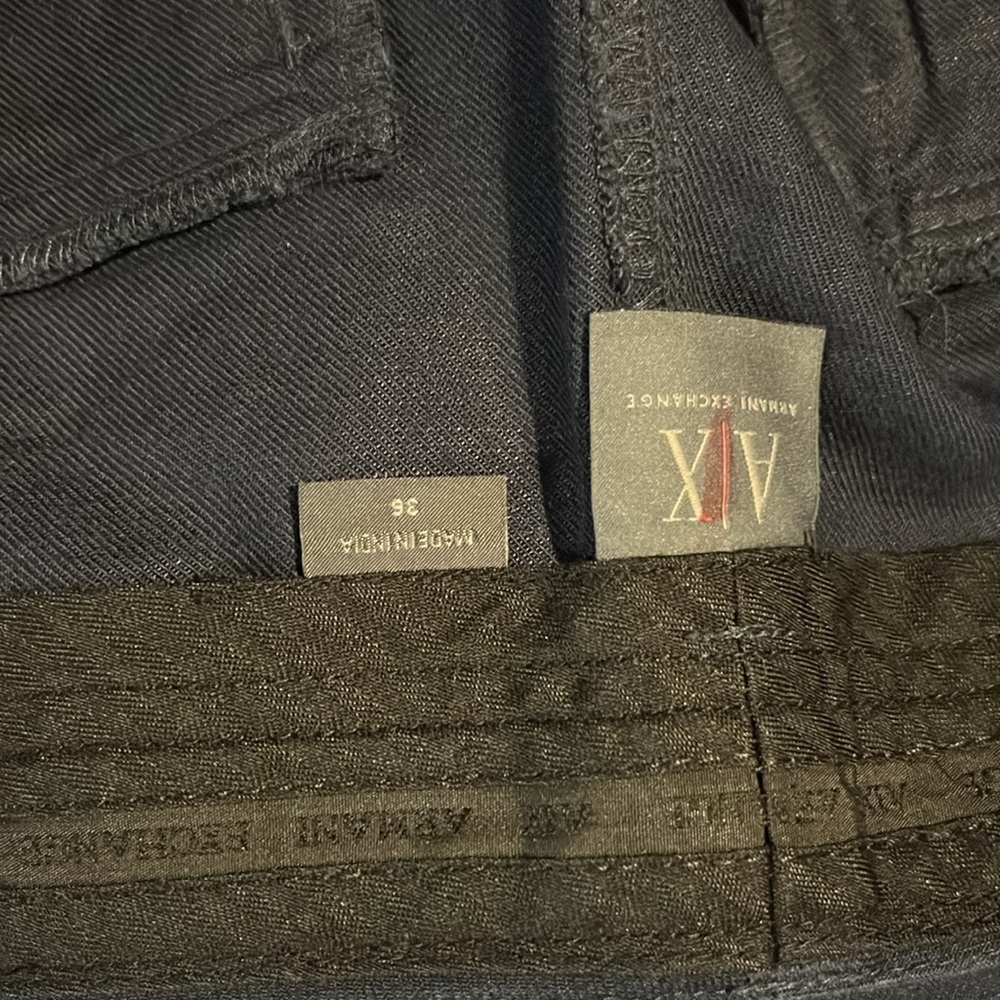Armani exchange linen shorts - Picture 3 of 7